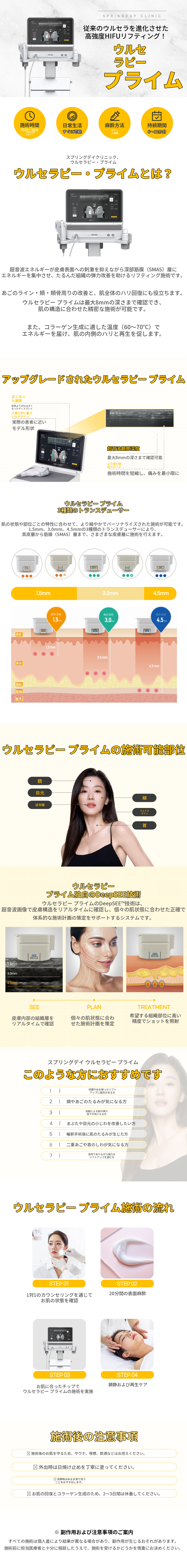 シンチョン ウルセラプライム 一般チップ・アイチップ ショット_分配_可能