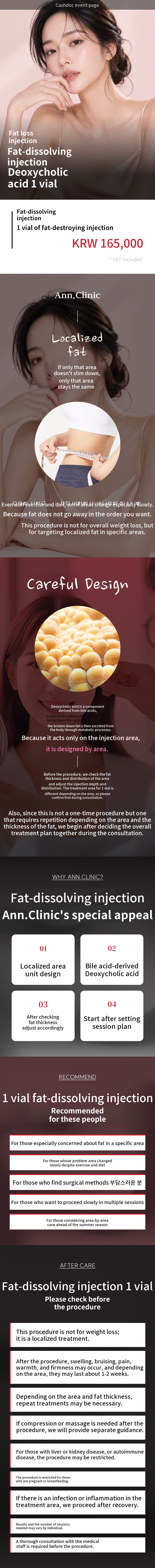 Weight-Loss Injection, Fat-Dissolving Injection, Deoxycholic Acid, 1 Vial