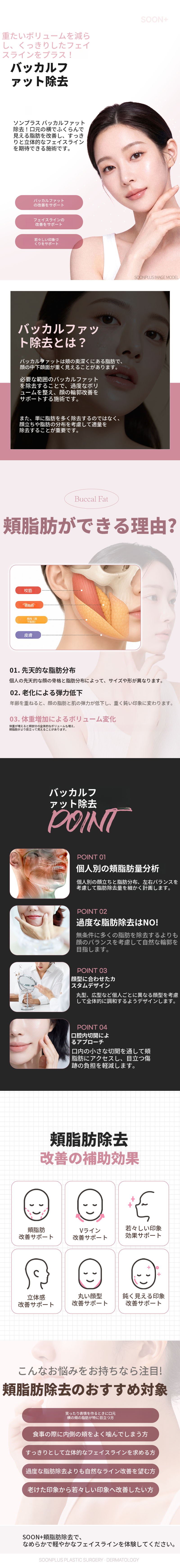 スンプラス_深部頬脂肪除去