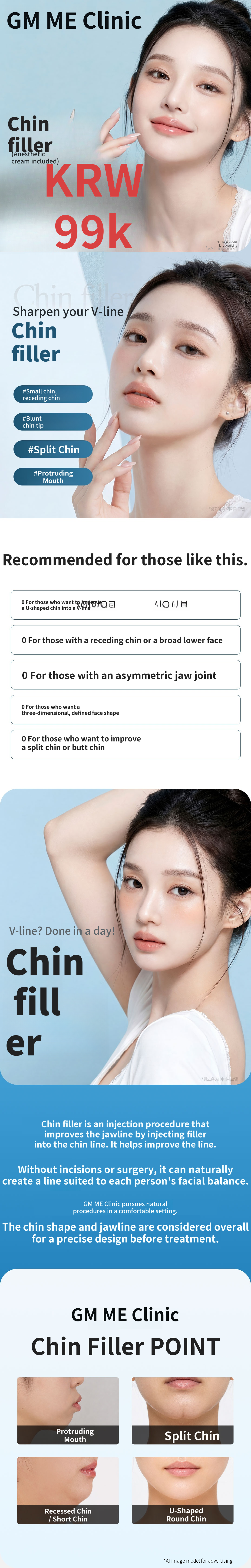 Chin Filler by the Lead Physician