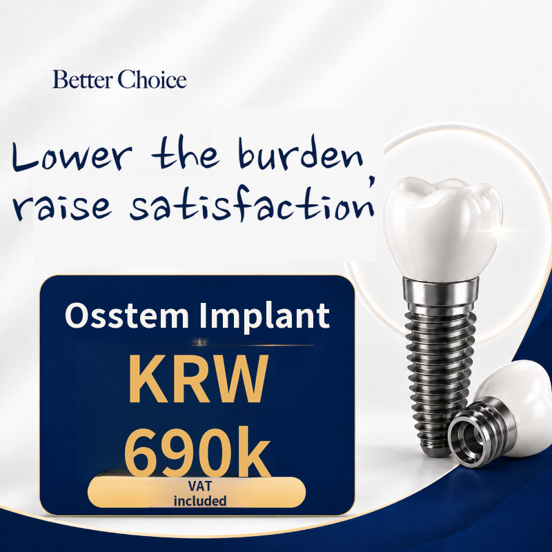 Osstem Dental Implants for Cashdoc Members