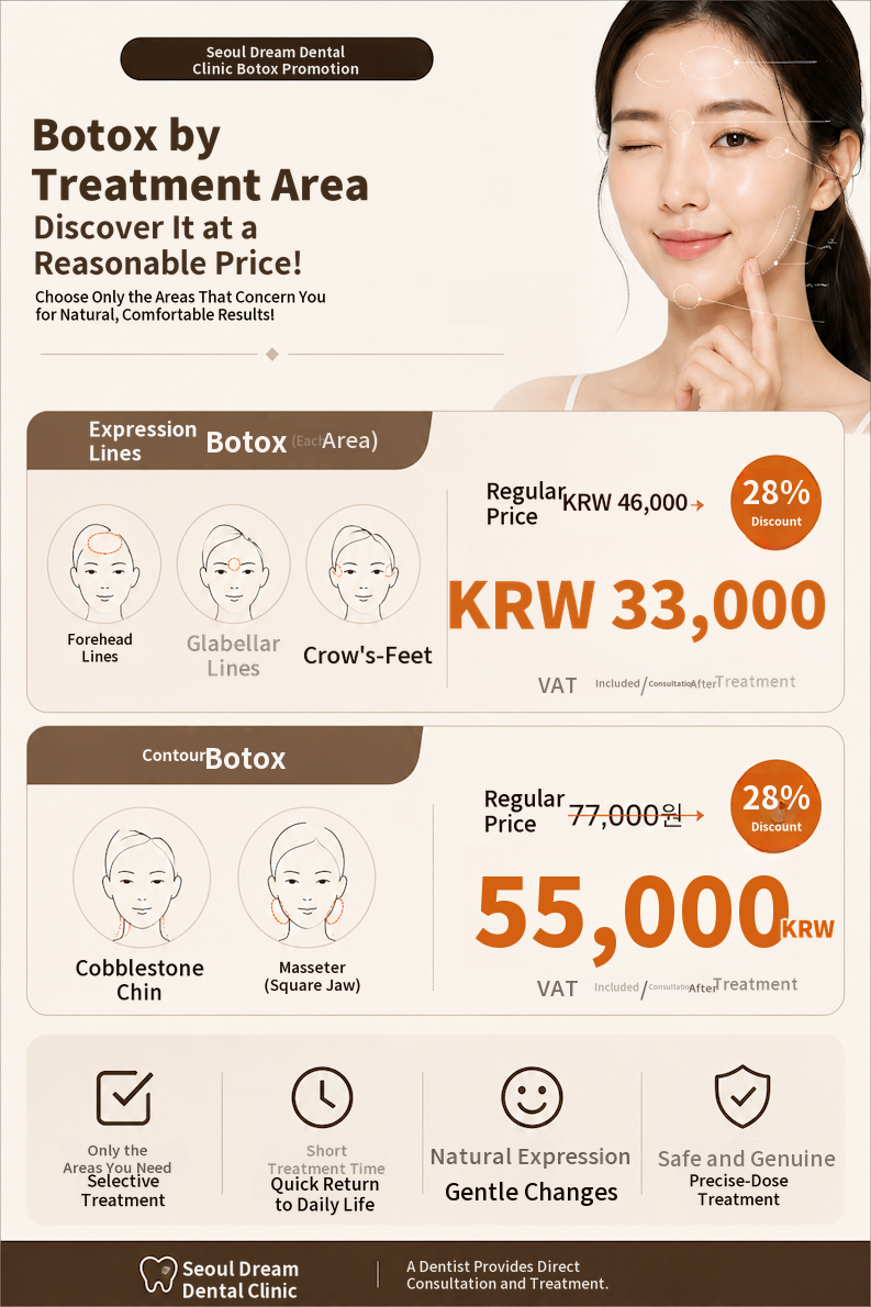 Lighten expression lines with Botox