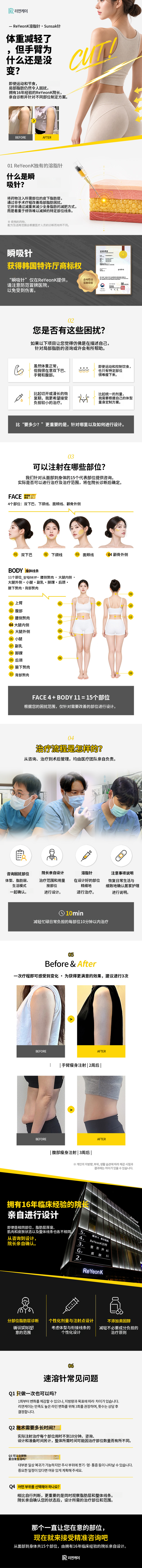 非类固醇脂肪溶解，手臂速瘦针