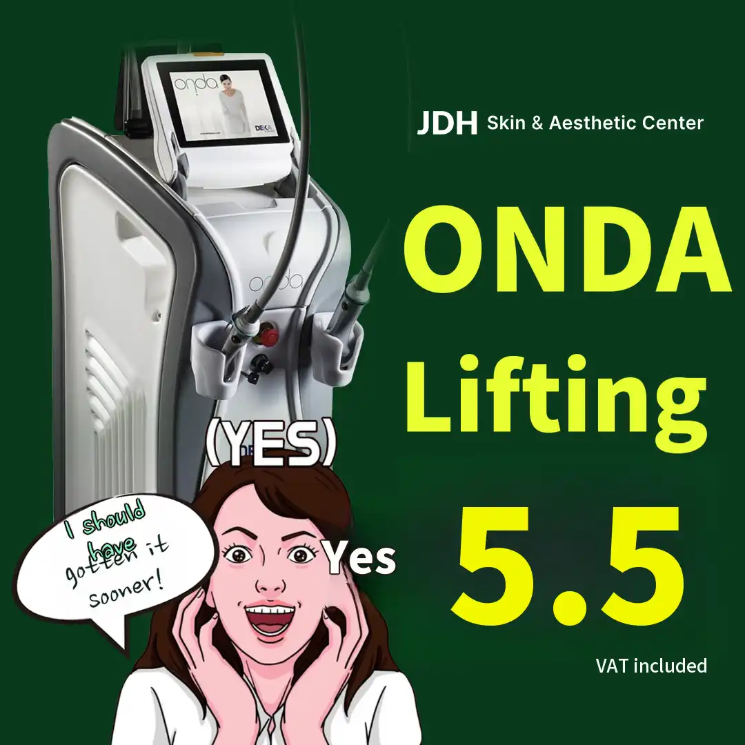 Eliminate a Double Chin, Thighs, and Upper Arms with Contouring ONDA Lifting