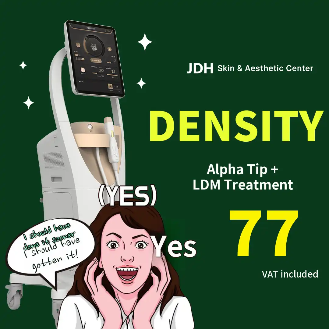 DENSITY + LDM _Address a sagging jawline and uneven skin texture in one treatment
