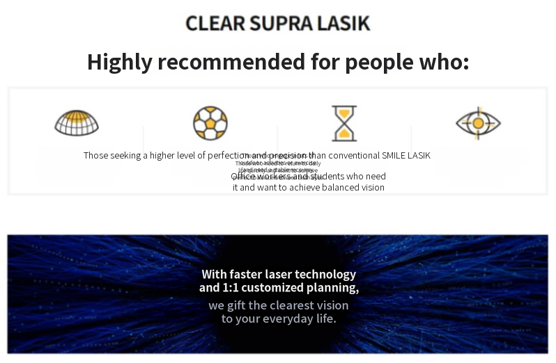 Clear Supra LASIK