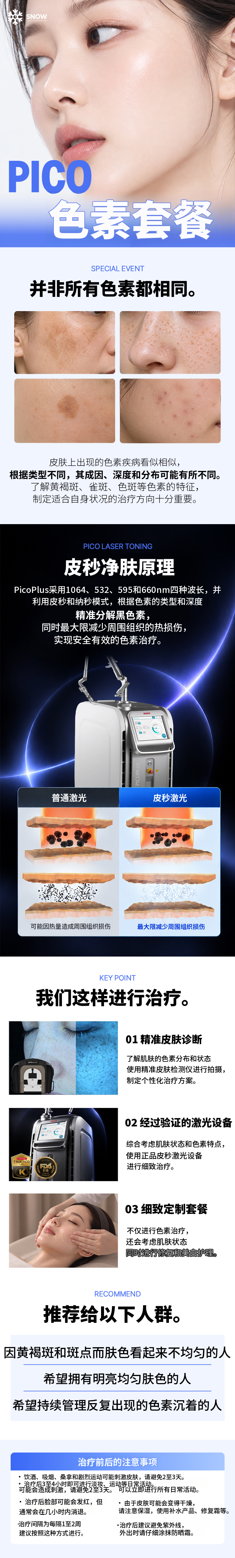 黄褐斑·色斑基础祛斑套餐