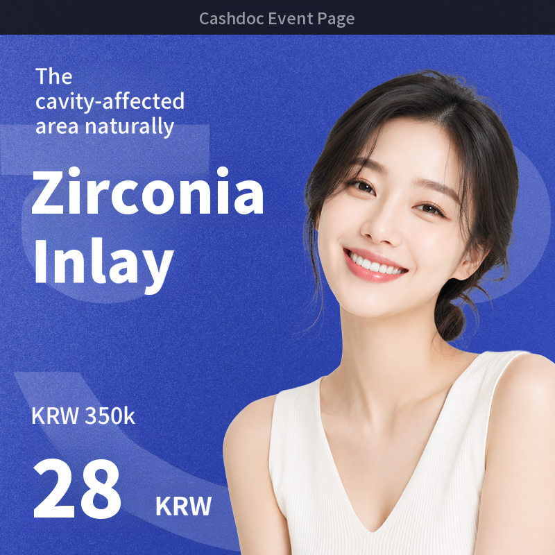[For Molar Cavity Treatment] Jeonju Hayan Dental Clinic Zirconia Inlay