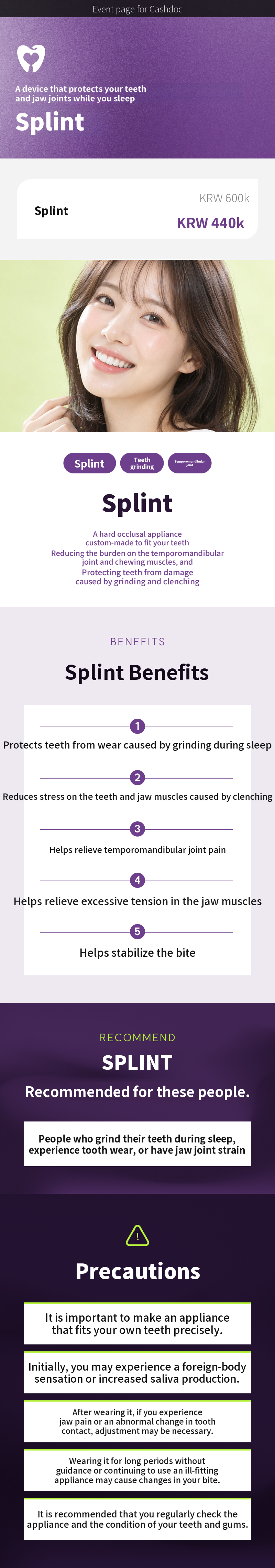 Splint Treatment