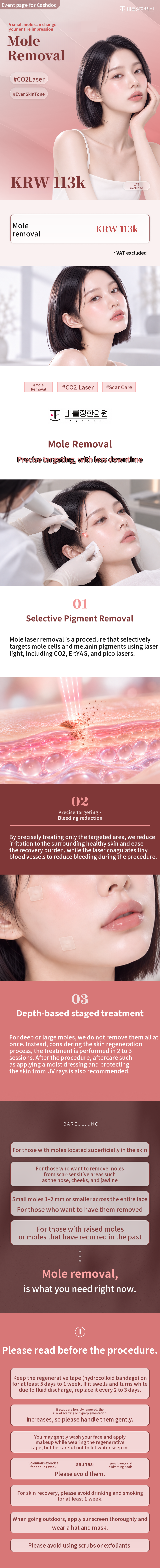 Mole Removal with CO2 and Er:YAG Lasers for Skin Tone Refinement