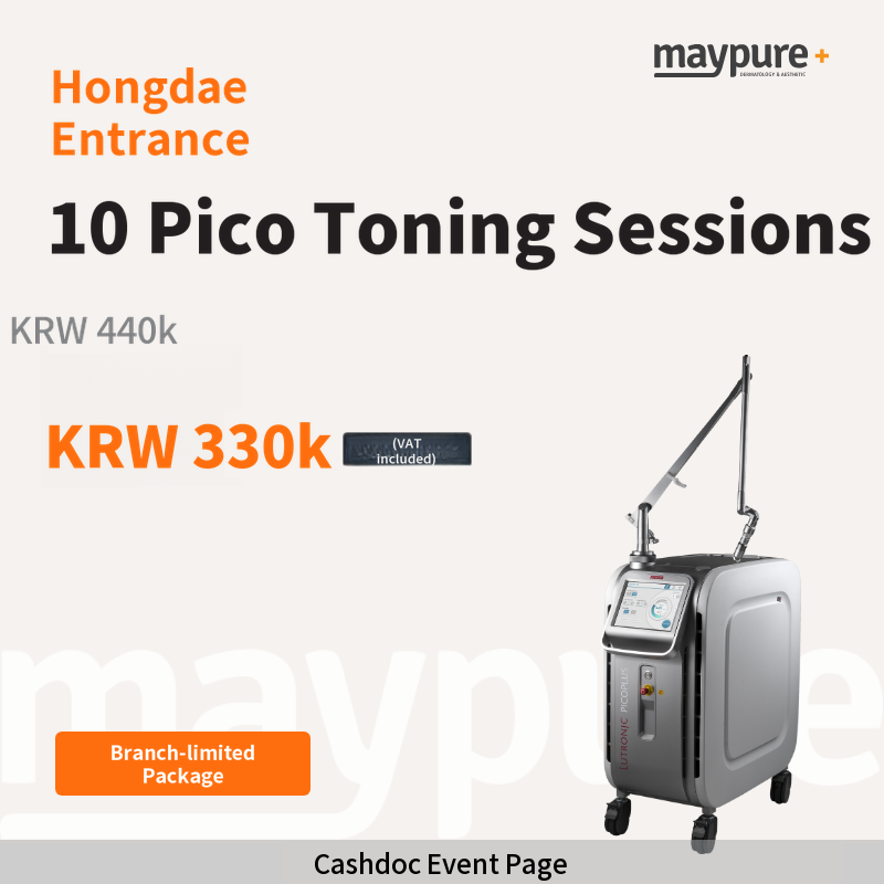 [Hongdae Entrance] 10 Pico Toning Sessions
