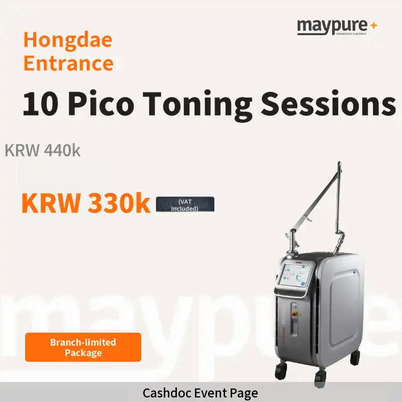 [Hongdae Entrance] 10 Pico Toning Sessions
