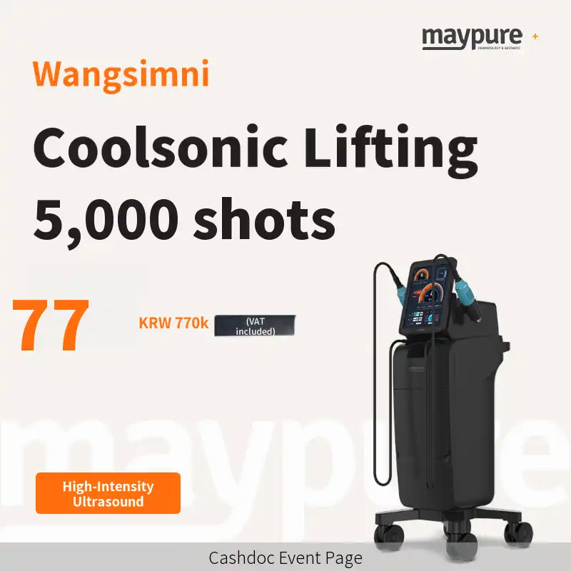 [Wangsimni] Coolsonic Ultra-Intense HIFU Lifting, 5,000 Shots