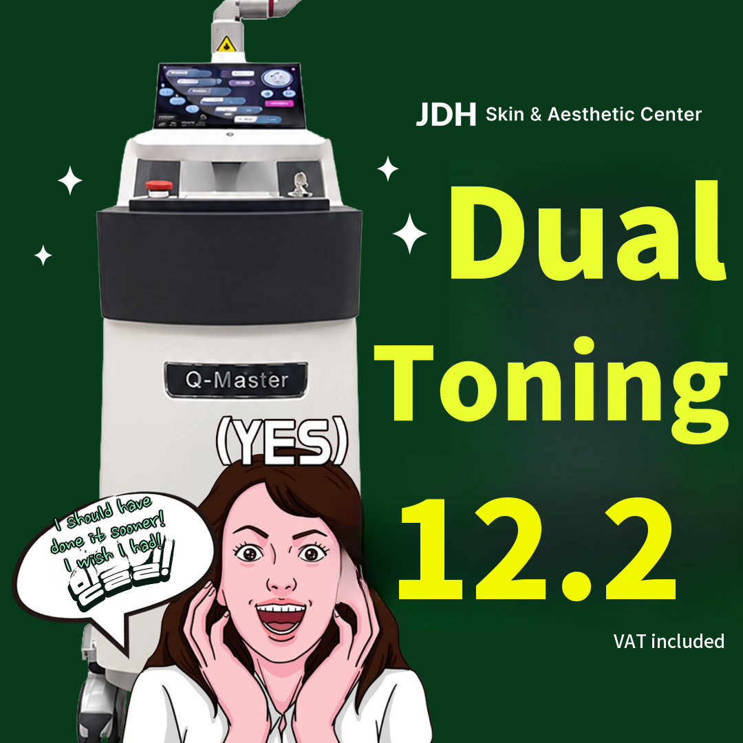 Erase pigmentation and brighten your complexion—complete your radiant, porcelain-like skin with Dual Toning