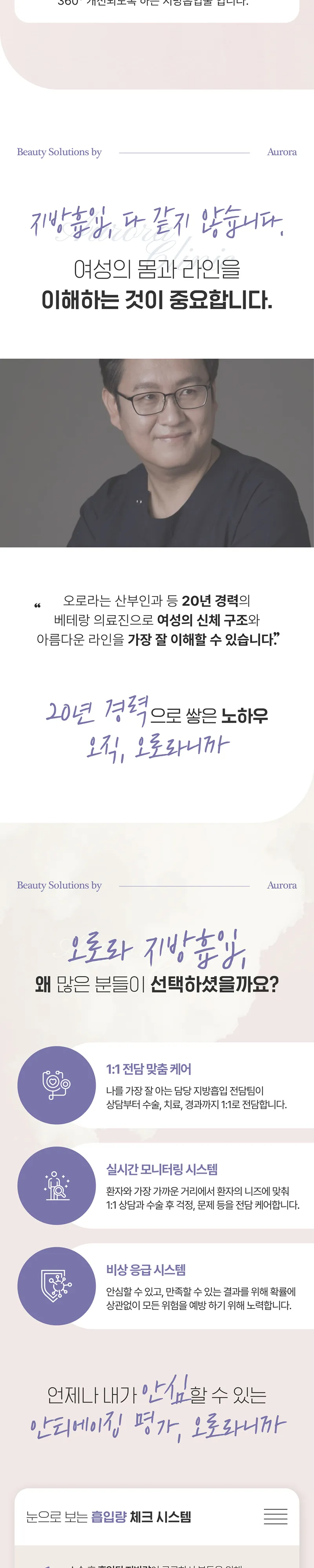 오로라의원  무제한 360도 복부 지방흡입 이벤트, 시술 상세 이미지