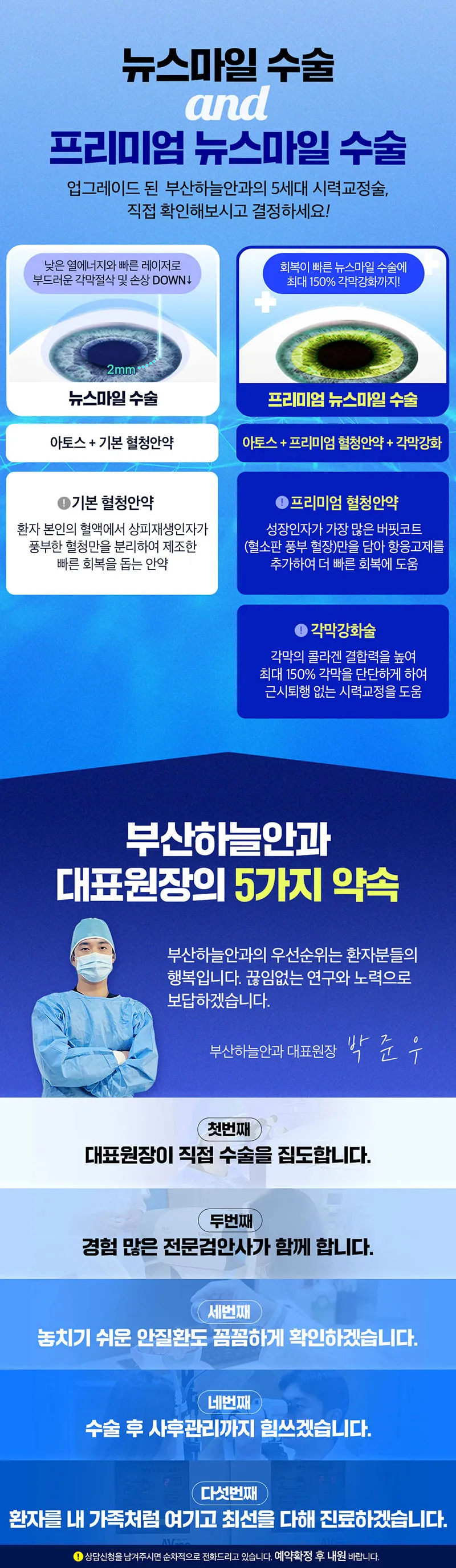 부산하늘안과 5세대 뉴스마일라식 특별가 안내 이벤트, 시술 상세 이미지