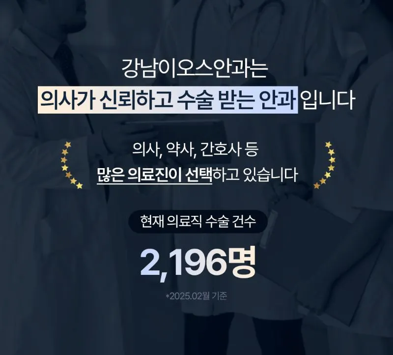 강남이오스안과의원 15년 연구 성과, 맞춤형 투데이라섹 이벤트, 시술 상세 이미지