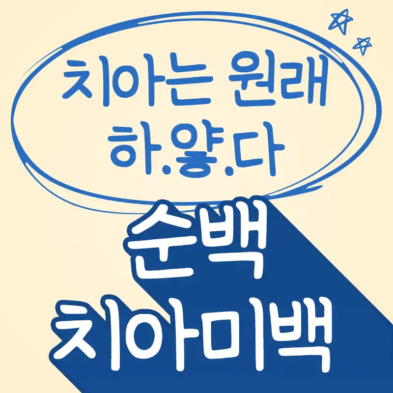 순백 치아미백 3회 원데이패키지