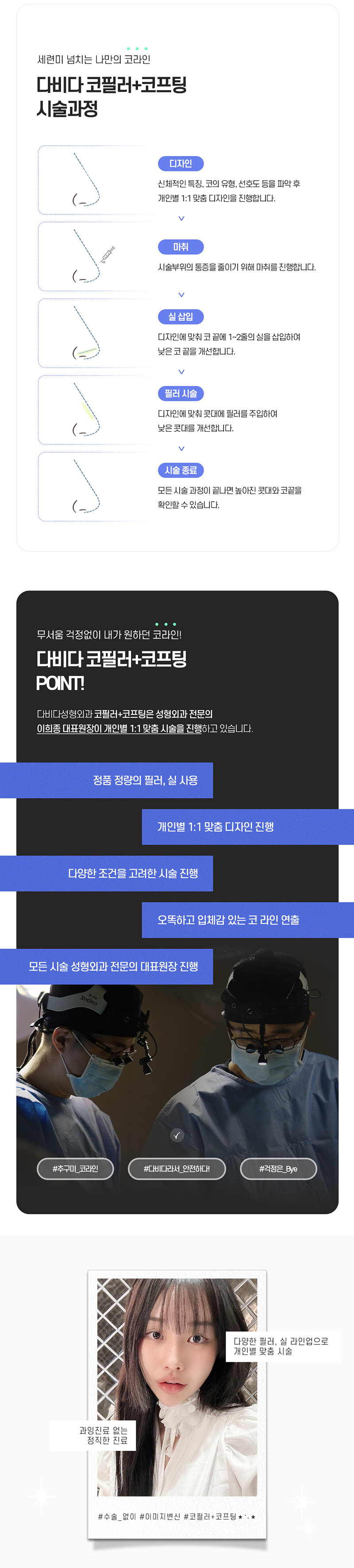 다비다성형외과의원 다비다 코필러, 코프팅 이벤트, 시술 상세 이미지