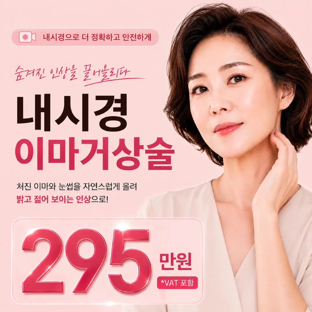 [새로운] 내시경이마거상술