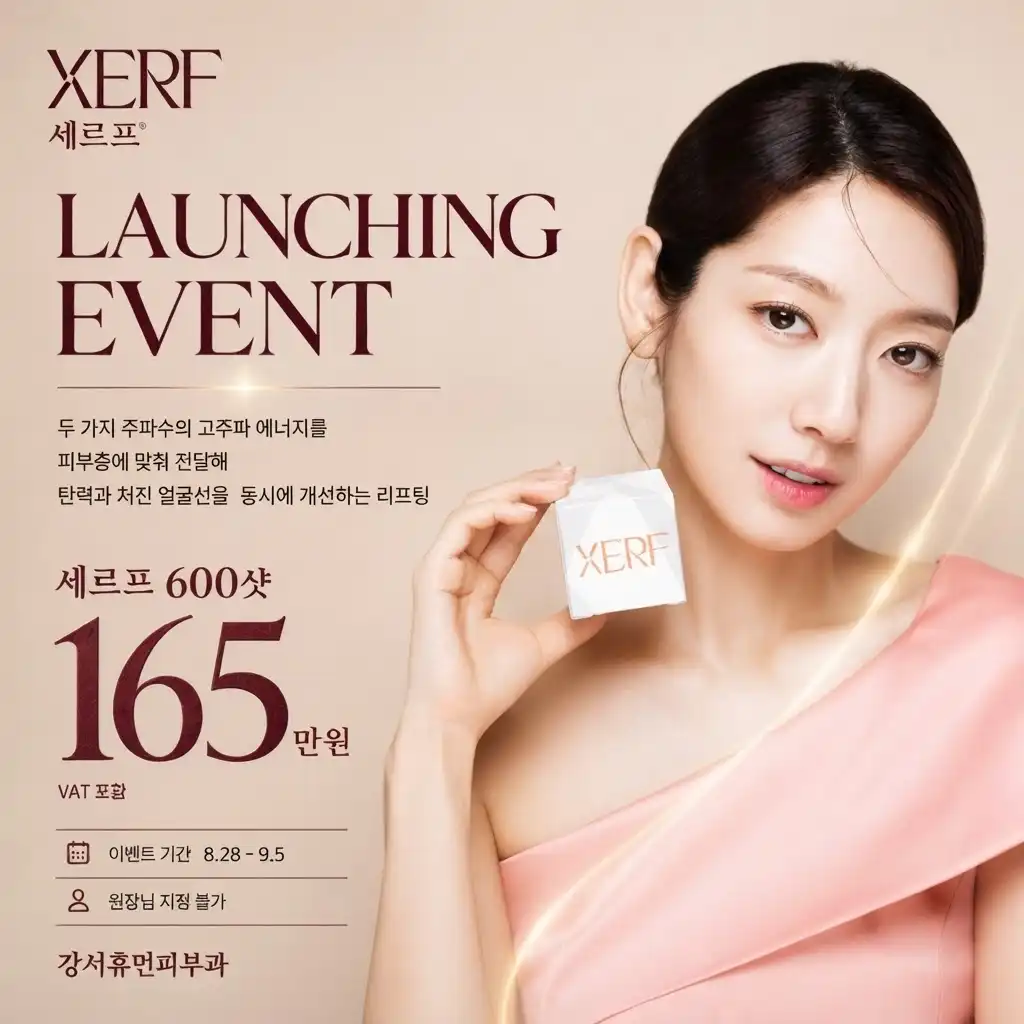 세르프(XERF) 600샷 런칭이벤트 | 피부과전문의