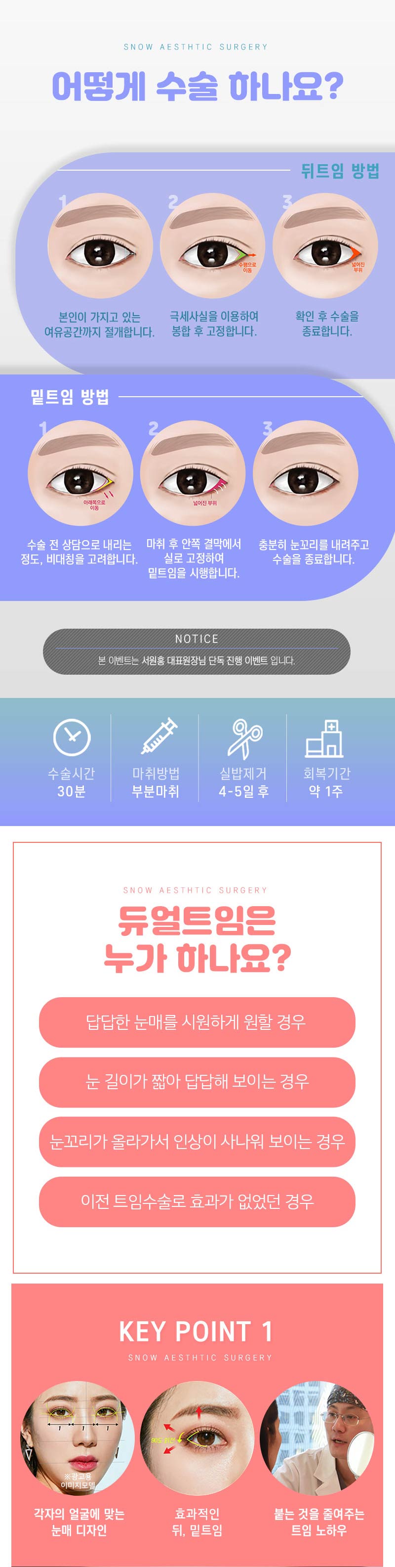 스노우의원 듀얼트임, 시원하고 생기있게 이벤트, 시술 상세 이미지
