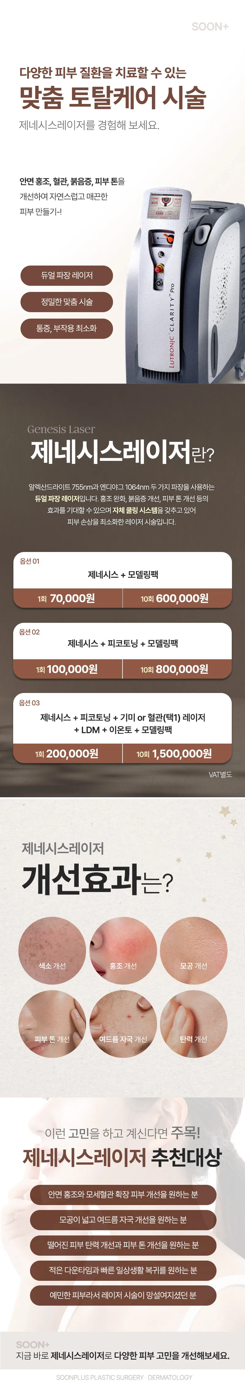 순플러스성형외과 순플러스 제네시스레이저 이벤트, 시술 상세 이미지