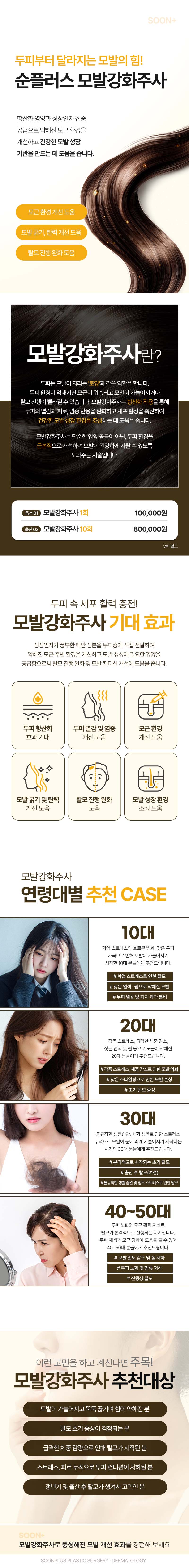 순플러스성형외과 순플러스_모발강화주사 탈모증상완화 이벤트, 시술 상세 이미지