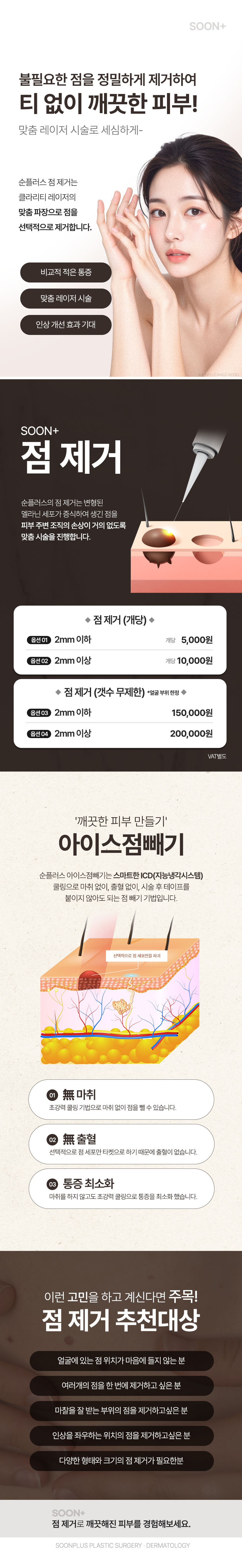 순플러스성형외과 순플러스 점 제거 이벤트, 시술 상세 이미지