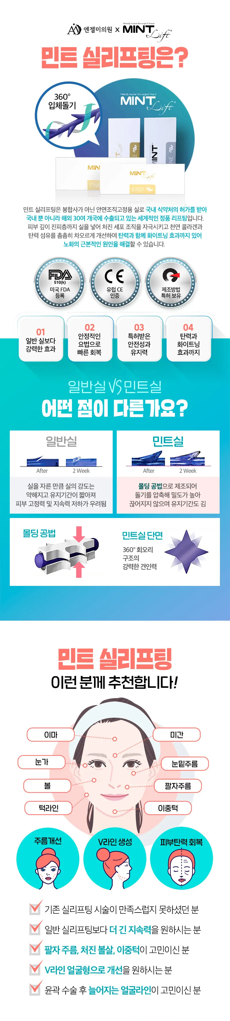 엔젤미의원 민트실리프팅 이벤트, 시술 상세 이미지