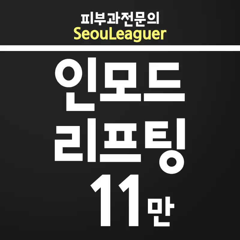 [피부과전문의] V라인엔 인모드리프팅