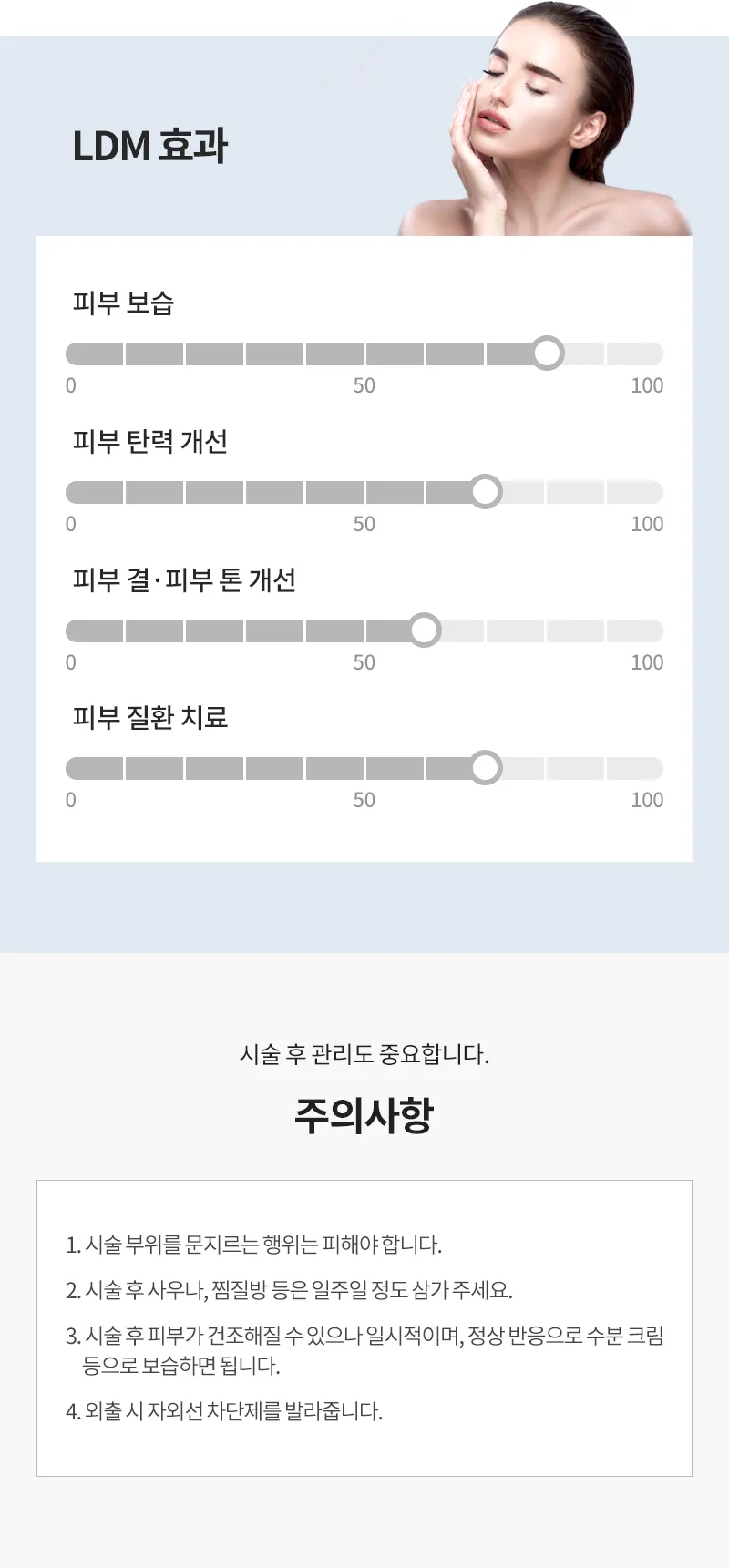유앤아이의원 대구점 대구) 촉촉 건강한 피부 LDM 이벤트, 시술 상세 이미지