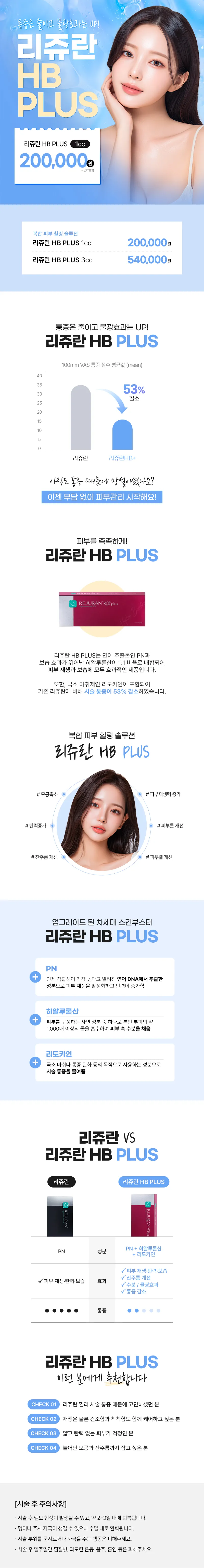 리버스클리닉 명동점 대표원장) 리쥬란 HB PLUS 이벤트, 시술 상세 이미지